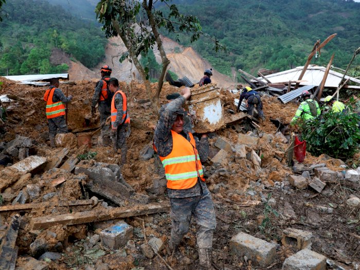 FOTO: Badai Eta Memicu Tanah Longsor Dahsyat di Guatemala