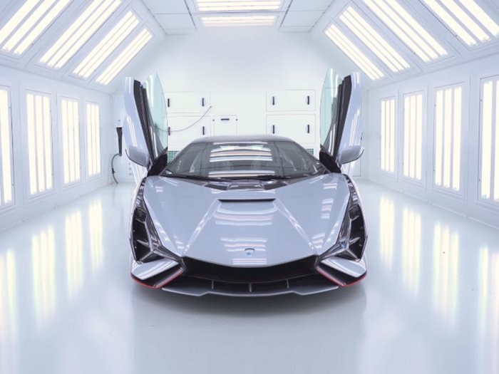 Seperti Ini Tampilan Mobil Hybrid Lamborghini Sian yang Sudah Siap 95%