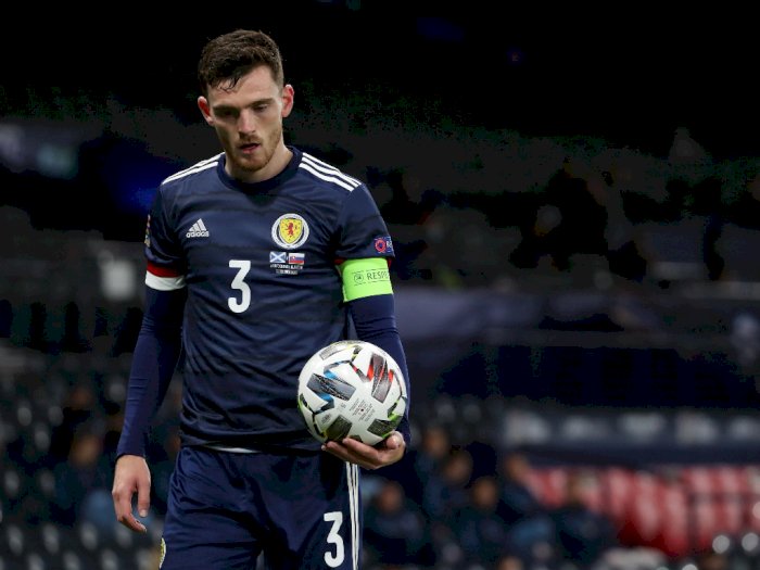 Andy Robertson Didukung untuk Bawa Skotlandia Raih Kejayaan Euro 2020