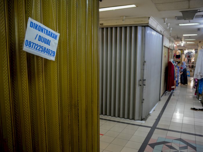 FOTO: Dampak Pandemi Terhadap Pedagang di Pasar Baru