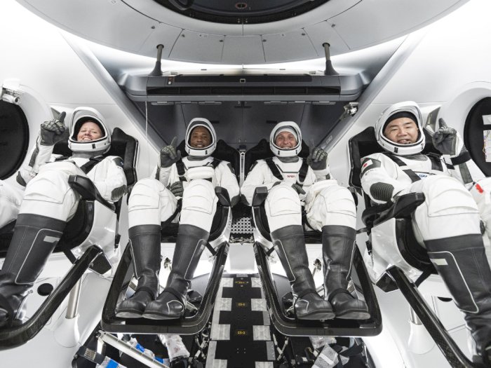 SpaceX Bakal Kirimkan 4 Orang Sekaligus ke ISS Menggunakan Crew Dragon