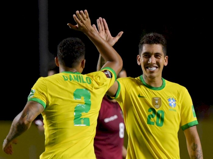 Brazil 1-0 Venezuela: Gol Firmino Jaga Rekor Bagus Selecao di Kualifikasi Piala Dunia 