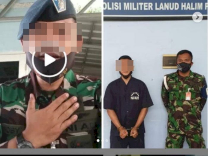 Serka BDS Anggota TNI AU yang Nyanyi Marhaban Sambut Rizieq Shihab Dibebaskan