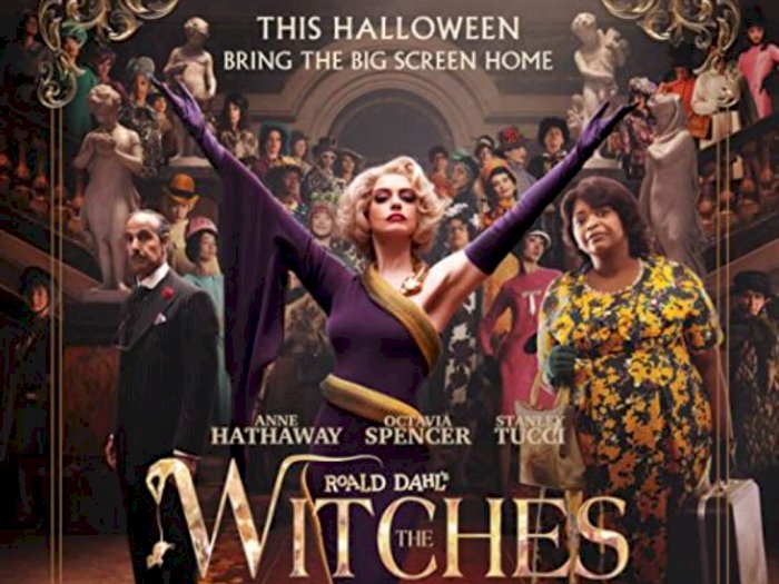 Sinopsis 'The Witches (2020)' - Anne Hathaway Jadi Penyihir Jahat, Ubah Anak Menjadi Tikus