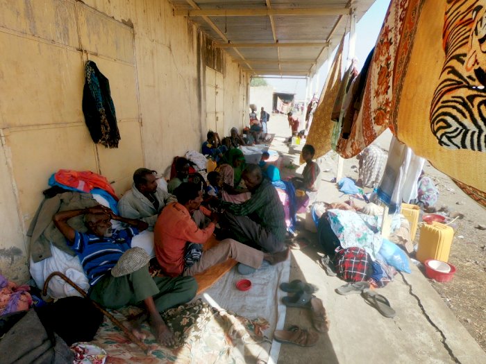 FOTO: Ribuan Pengungsi Ethiopia Melarikan Diri Ke Sudan