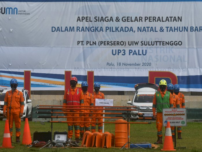 FOTO: Apel Siaga PLN Hadapi Pilkada dan La Nina di Palu