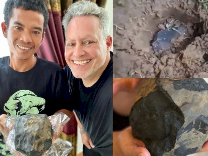 Mendadak Kaya! Batu yang Hantam Rumah Pria Ini Ternyata Meteor, Langsung Dihargai Rp26 M