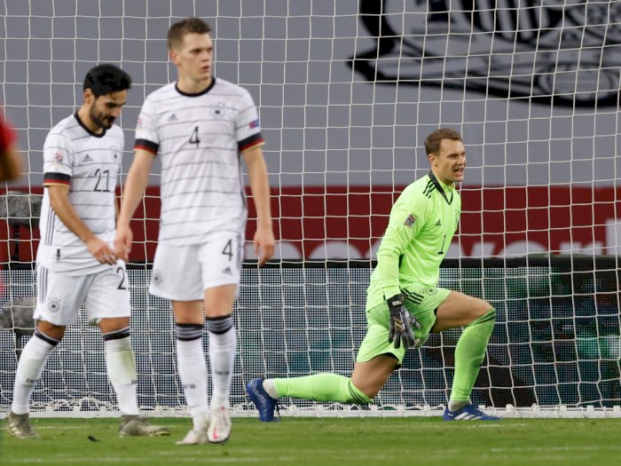 Dihantam Spanyol 6 Gol Tak Berbalas, Jerman Ukir Rekor Kekalahan Mengenaskan