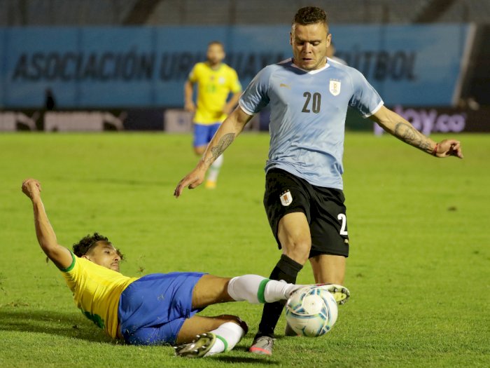 Uruguay Vs Brasil 0-2, Banyak Kartu Kuning Yang Dikeluarkan, Cavani Kartu Merah