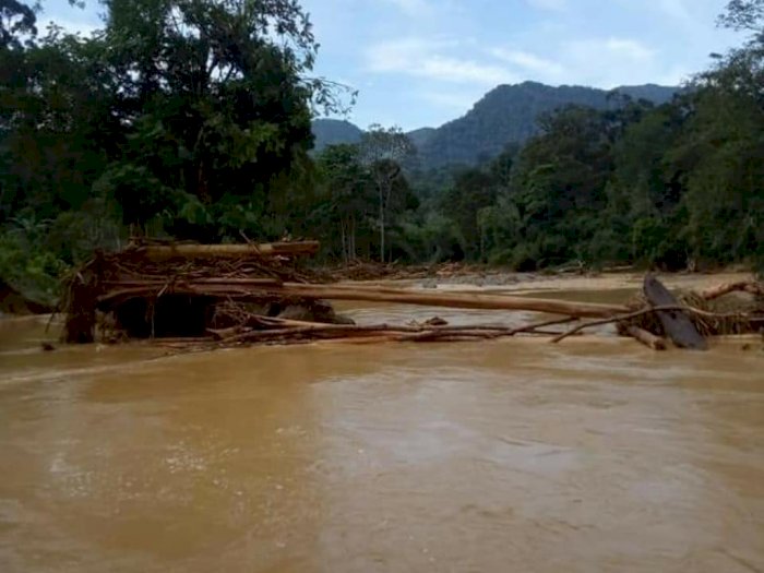 Banjir Bandang Landa Bahorok, Jembatan Salang Pangeran Putus