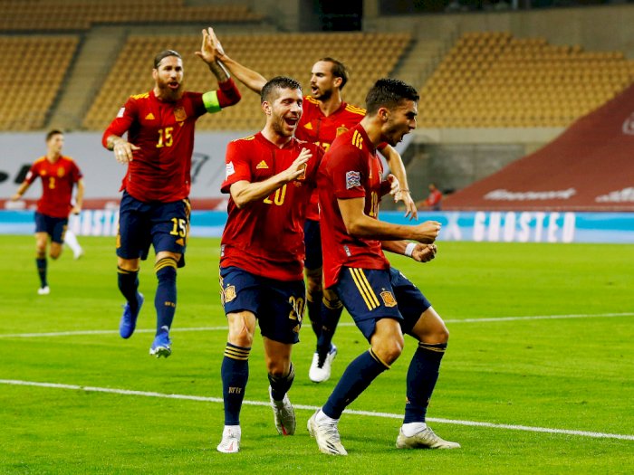 FOTO: UEFA Nations League, Spanyol Hajar Jerman 6-0