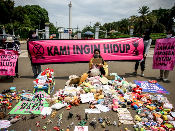 FOTO: Peringatan Hari Anak Sedunia di Jakarta