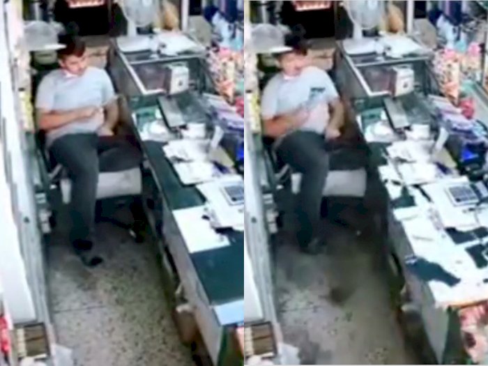 Kaca Meja ini Pecah Saat Dipukul Pelan Oleh Pria ini, Gabut Berakibat Fatal