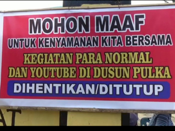 Aktivitas Paranormal di Dusun Pulka Ditutup, Kepala Dusun: Ritual Sudah Ditiadakan