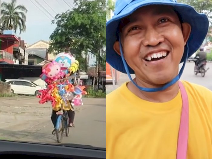 Viral Pria Lulusan S2 yang Memilih Menjadi Penjual Balon, Alasannya Bikin Sedih
