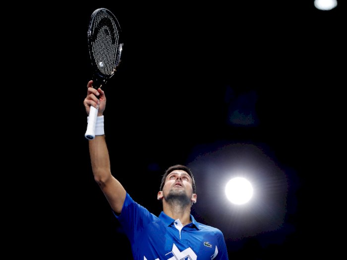 FOTO: ATP Finals, Novak Djokovic Kalahkan Alexander Zverev