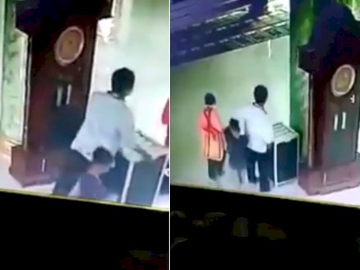 Viral Rekaman CCTV Satu Keluarga Maling Kotak Amal Masjid, Bikin Warganet Murka!
