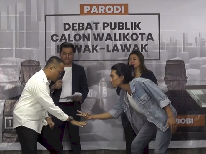 Seru, Video Parodi Debat Panas Kandidat Wali Kota Medan Hingga Jadi Kota Lawak-lawak