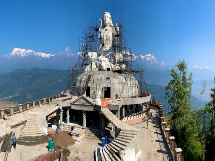 Tingkatkan Wisata Religi, Nepal Bangun Patung Dewa Siwa Setinggi 108 Kaki