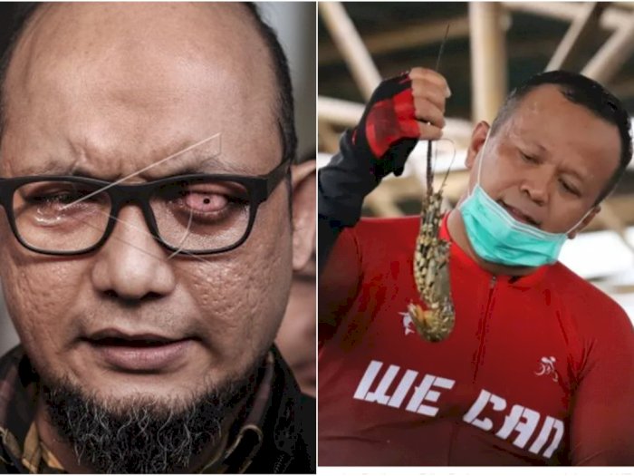 Mata Rusak Novel Baswedan Mampu Tangkap Menteri Edhy Prabowo, Kasus Ekspor Benur Lobster