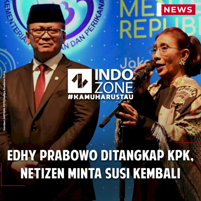 Edhy Prabowo Ditangkap KPK, Netizen Minta Susi Kembali