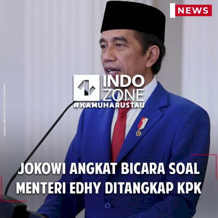 Jokowi Angkat Bicara Soal Menteri Edhy Ditangkap KPK