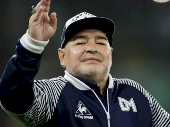 Diego Maradona Legenda Sepak Bola Argentina Meninggal Dunia pada Usia 60 Tahun
