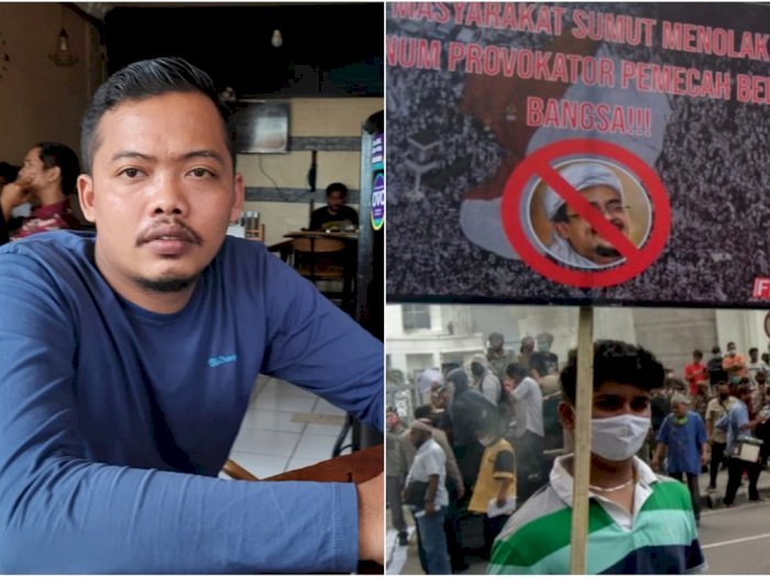 Rizieq Shihab Mau ke Medan Muncul Baliho Penolakan, Ini Kata HMI Sumut