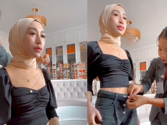 Fashion Hijab Dokter Kecantikan Ini Jadi Perdebatan Gara-gara Manset Kulit