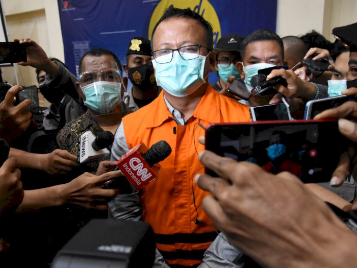 Edhy Prabowo Minta Maaf Kepada Ibu dan Masyarakat yang Terkhianati