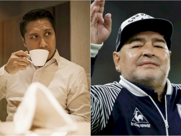Diego Maradona Meninggal, Arie Untung Kenang Momen saat Sunatan: Dia Legendnya 