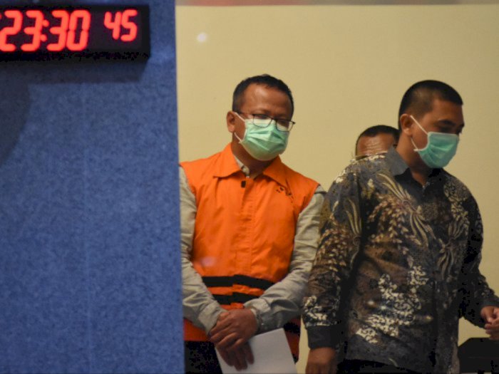 Jadi Tersangka, Edhy Prabowo Ditahan 20 Hari di Rutan KPK