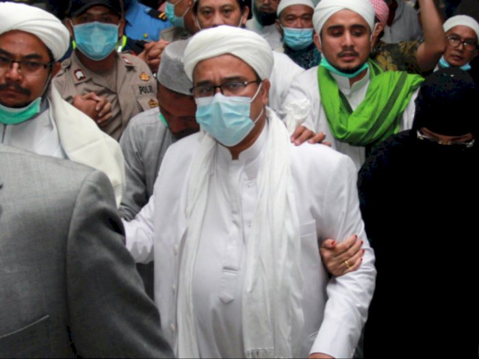 Habib Rizieq Dikabarkan Sakit, FPI Pastikan Hasil Swab Negatif