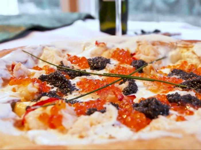 Pizza Louis XIII, Dibandrol $ 12.000 Jadi Pizza Paling Mahal di Dunia 