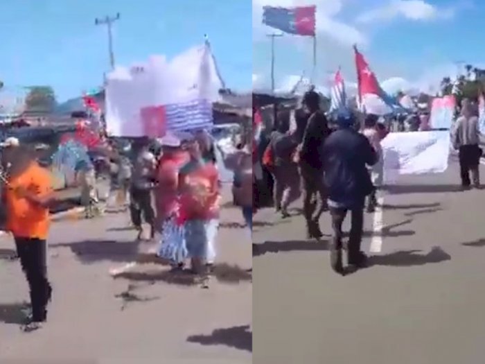 Video Rakyat Papua Rayakan Kemerdekaan, Minta Presiden RI Tanda Tangan dan Akui