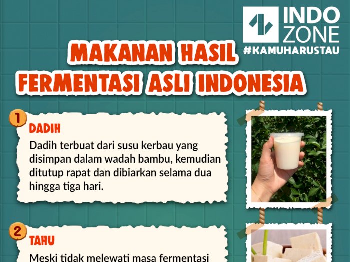 Makanan Hasil Fermentasi Asli Indonesia