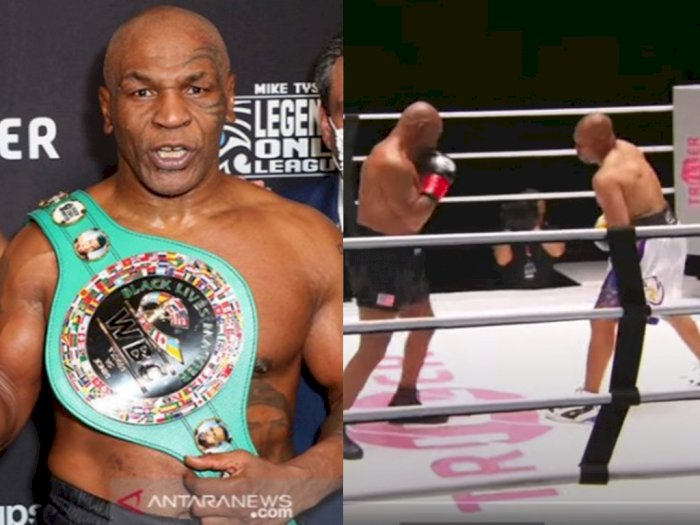 Imbang Lawan Roy Jones Jr, Mike Tyson Janji Naik Ring Lagi, 'InsyaAllah Akan Lebih Baik'