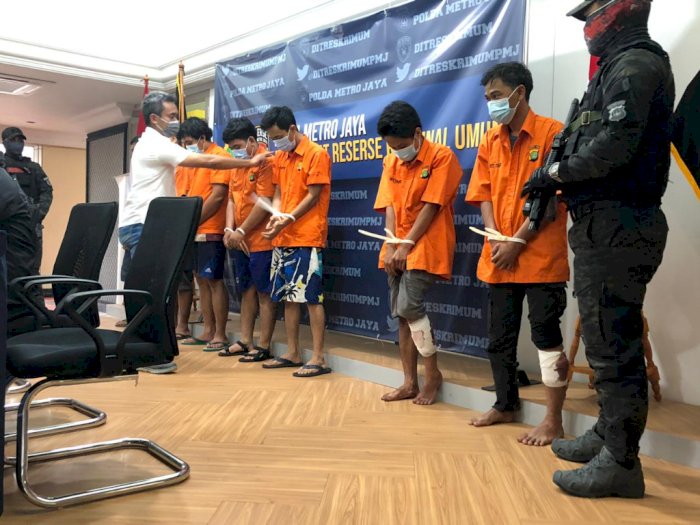 Sindikat Jambret Hp Jakarta Tangerang Ini Diciduk Polisi, Sudah Beraksi Puluhan Kali