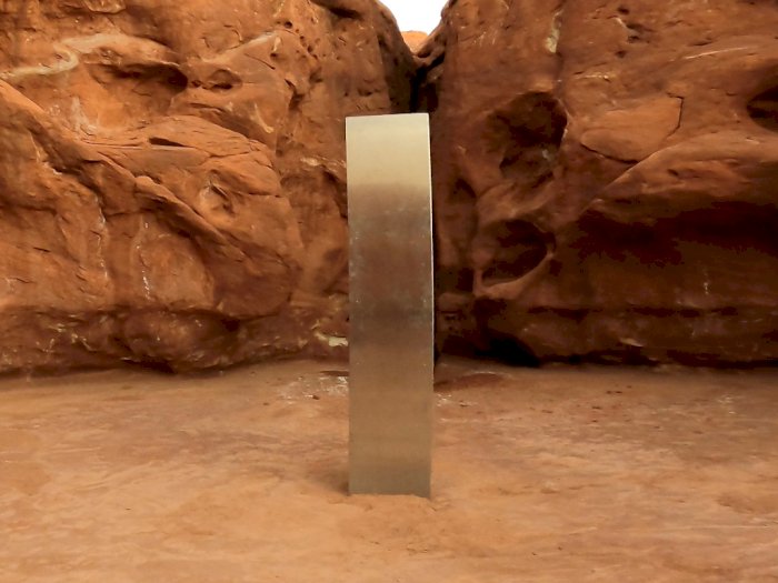 Monolith Misterius di Utah Tiba-Tiba Saja Hilang, Kemungkinan Besar Dicuri!