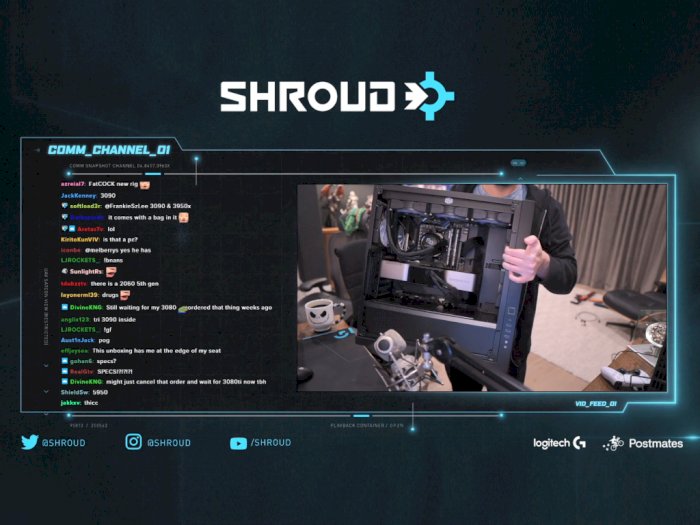 Shroud Kejutkan Para Penggemar Setelah Pamerkan Setup PC Terbarunya!