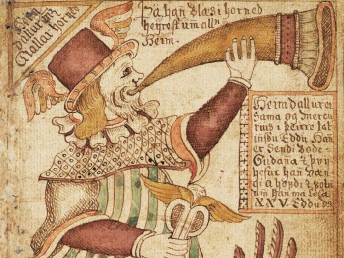 Heimdall, Peniup Terompet Peristiwa Ragnarok dalam Mitologi Norse