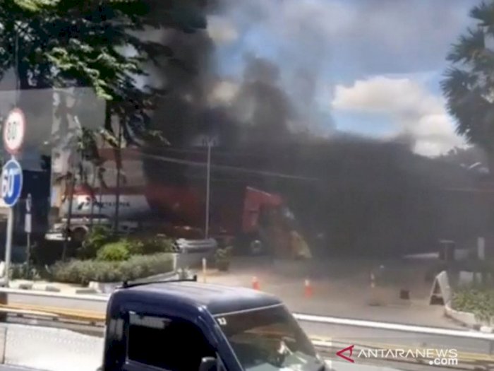 Polisi Beberkan Kronologi Kebakaran di SPBU MT Haryono