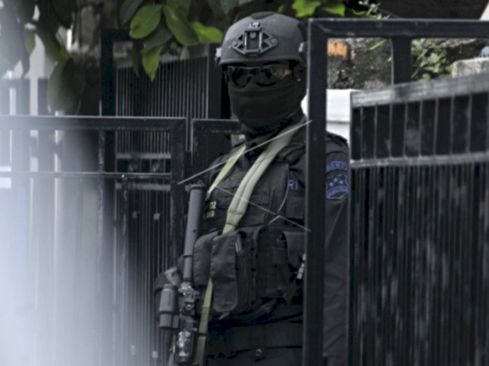 Densus 88 Tangkap Terduga Teroris Jaringan Jamaah Islamiyah di Palembang