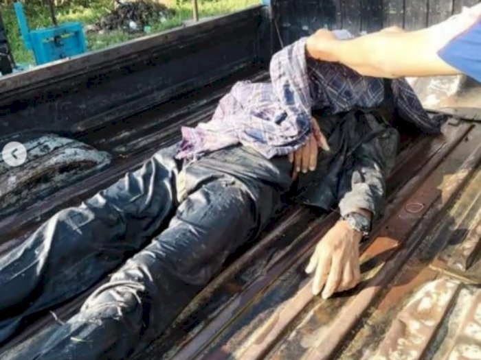 Jasad Laki-laki Tanpa Identitas Terkapar di Dalam Irigasi, Diduga Korban Tabrak Lari