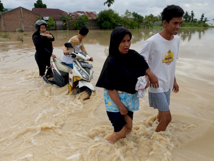 FOTO: Banjir di Deli Serdang