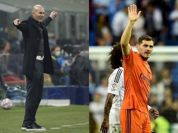Casillas: Zidane Berhak untuk Tetap Dipercaya di Real Madrid