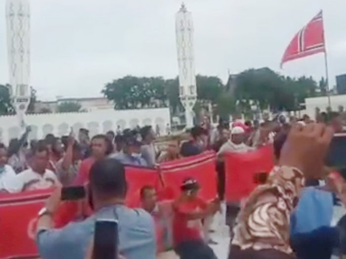 Massa Kibarkan Bendera GAM Hingga Bentuk Blokade, Kapolda Minta Jaga Perdamaian di Aceh