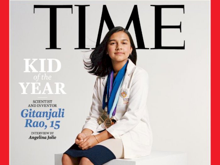 Gitanjali Rao Jadi Ilmuwan Termuda Pertama Dinobatkan 'Kid of the Year' Majalah Time