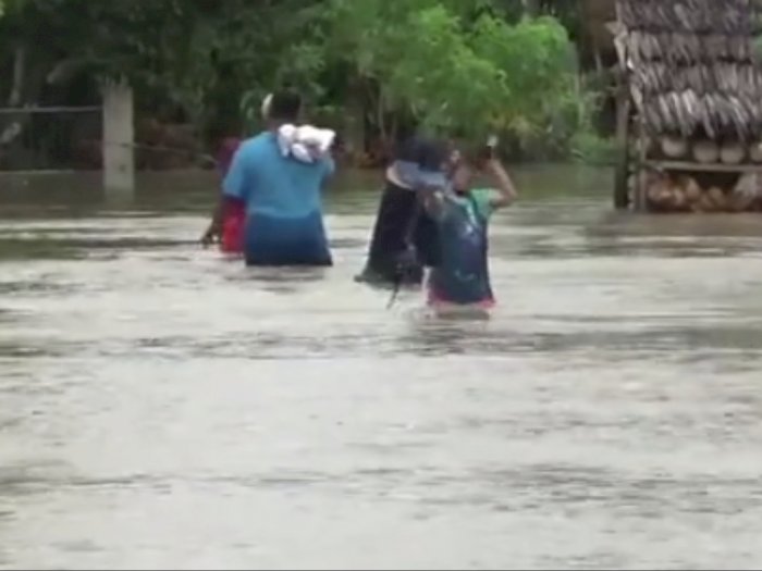 Banjir di Aceh Utara Semakin Meluas, Satu Petani Tambak Tewas Terseret Arus
