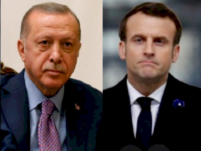 Kembali Terlibat Perang Kata, Erdogan Berharap Perancis Segera Lengserkan Macron